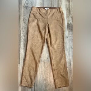 Max Studio Vicuna Faux Suede Leggings